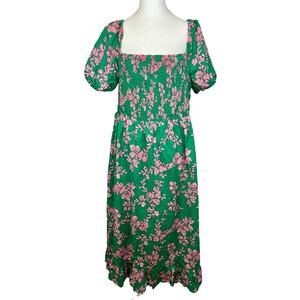 J. Crew Reimagined Womens Size 14 Floral Dress
